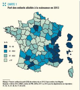 allaintement en France-DRESS_osteomag