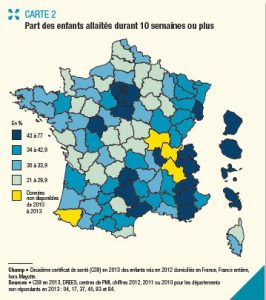 allaintement en France-DRESS_osteomag