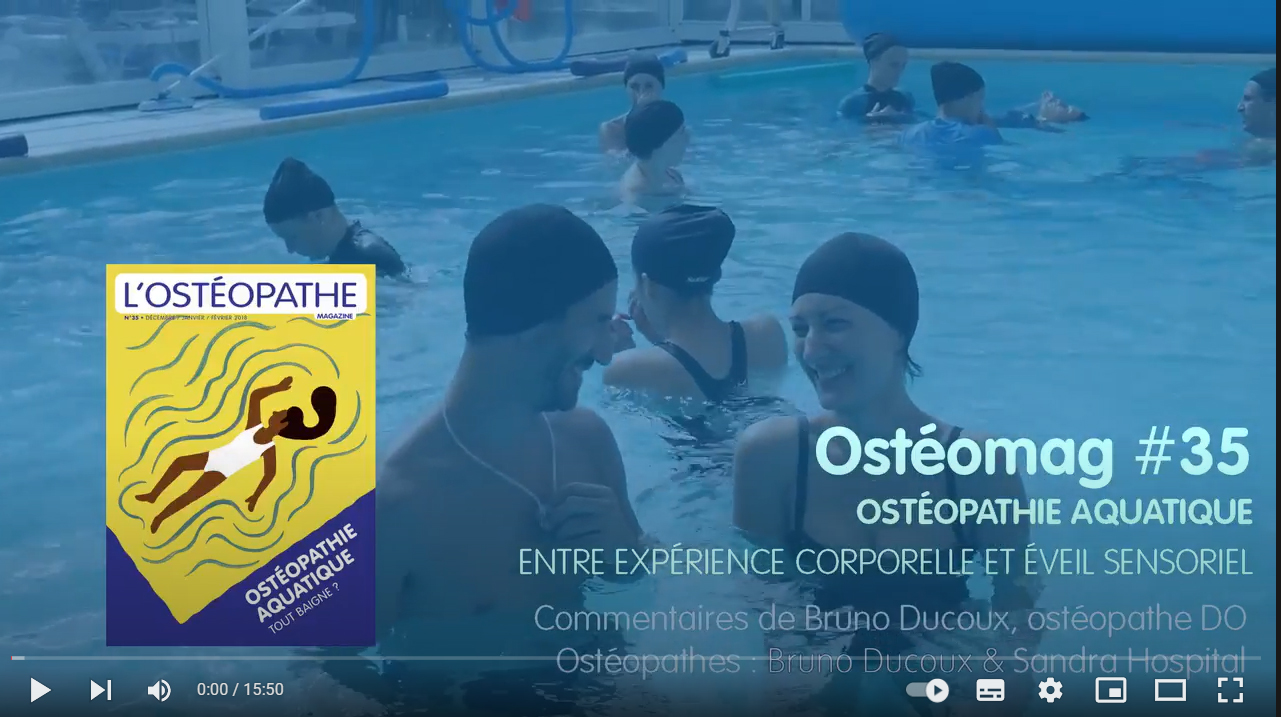 Reportage sur l'ostéopathie aquatique : Entre expérience corporelle et éveil sensoriel